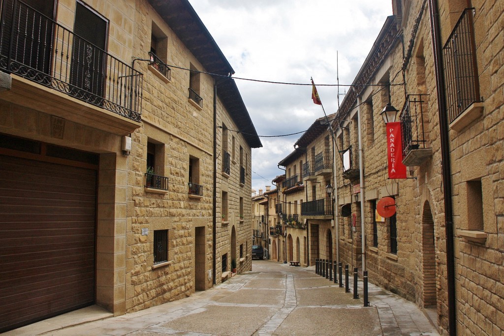 Foto: Vista del pueblo - Luesia (Zaragoza), España