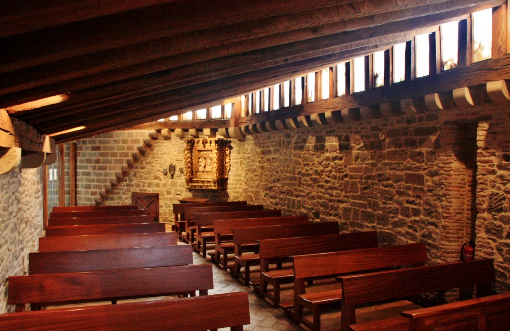 Foto: Castillo: capilla de San Miguel - Javier (Navarra), España