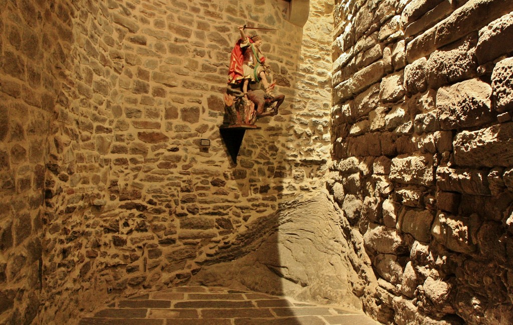 Foto: Castillo: capilla de San Miguel - Javier (Navarra), España