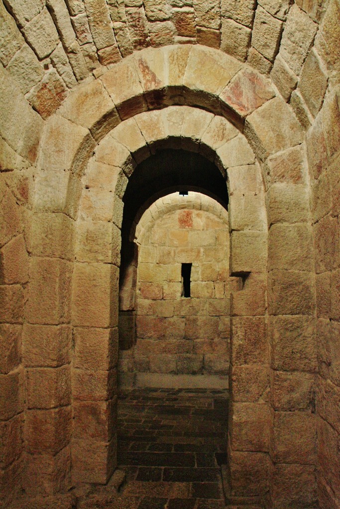 Foto: Monasterio de Leyre: cripta - Yesa (Navarra), España