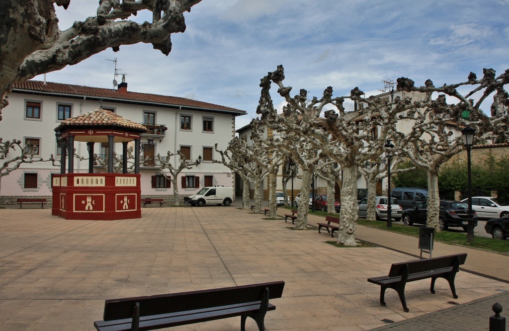 Foto: Vista de la villa - Lumbier (Navarra), España
