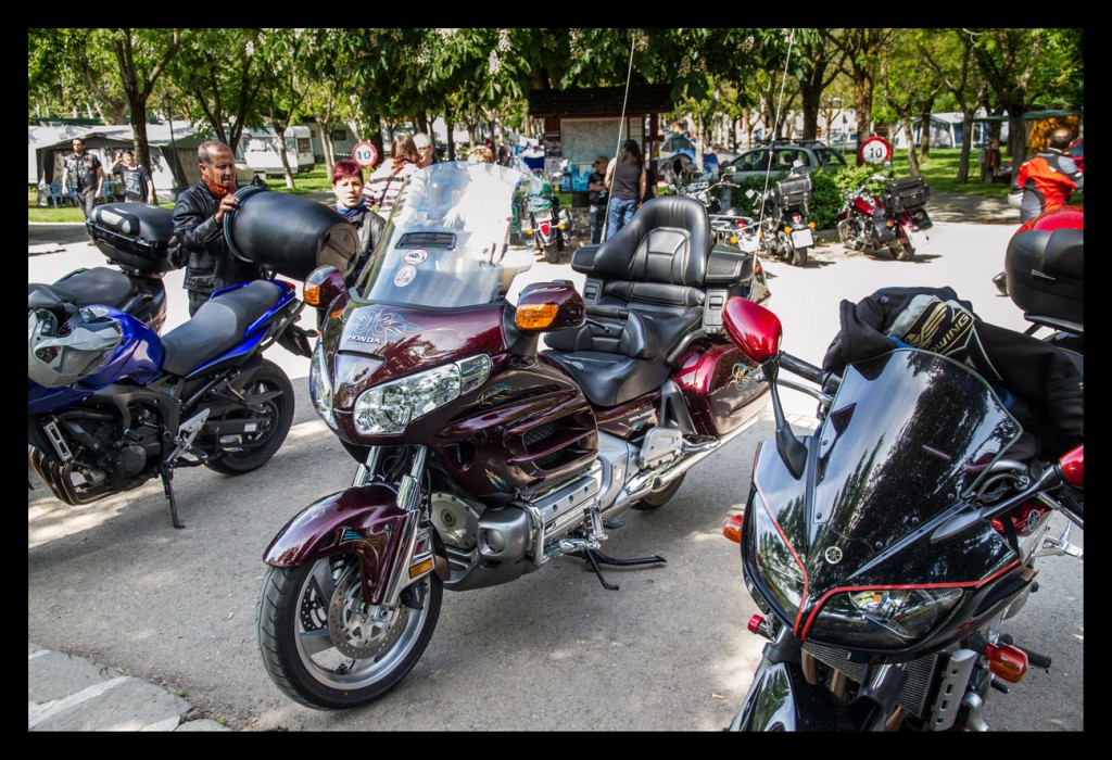 Foto: Moteros en Oto - Oto (Huesca), España
