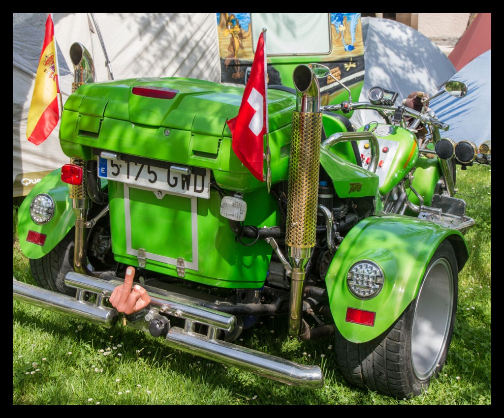 Foto: Moteros en Oto - Oto (Huesca), España