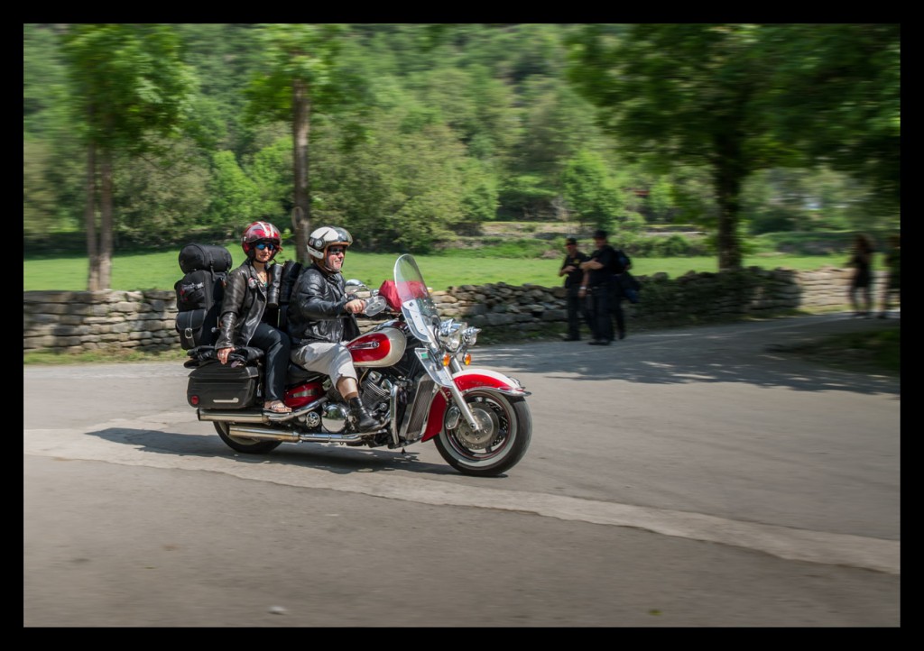Foto: Moteros en Oto - Oto (Huesca), España