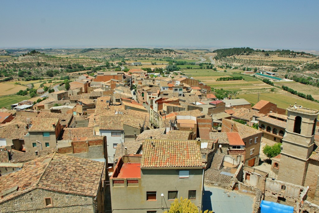 Foto: Vista desde el castillo - Ciutadilla (Lleida), España