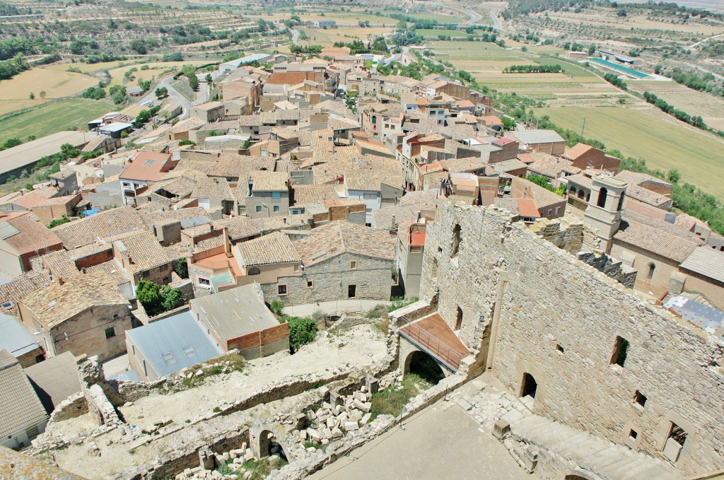 Foto: Vista desde el castillo - Ciutadilla (Lleida), España