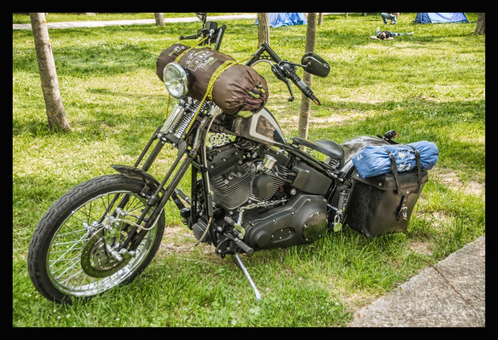 Foto: Moteros en Oto - Oto (Huesca), España