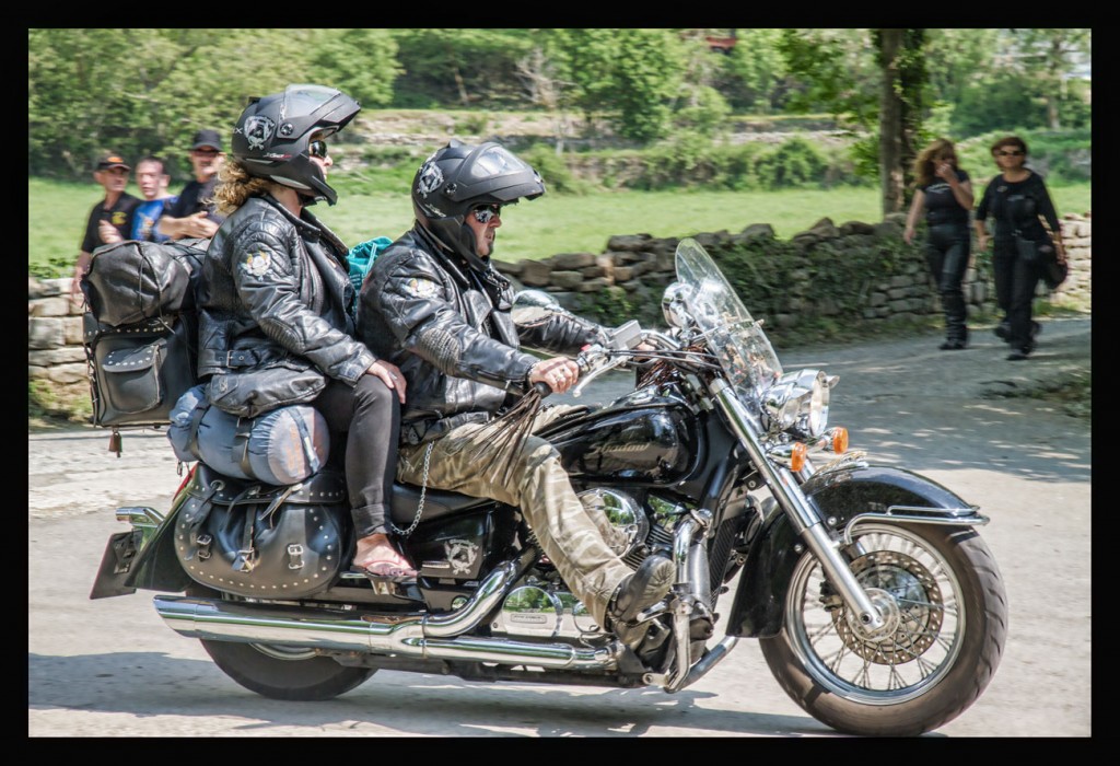 Foto: Moteros en Oto - Oto (Huesca), España