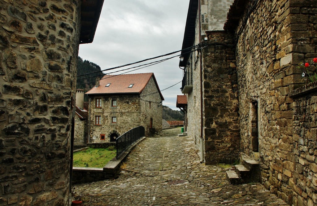 Foto: Vista del pueblo - Isaba (Navarra), España