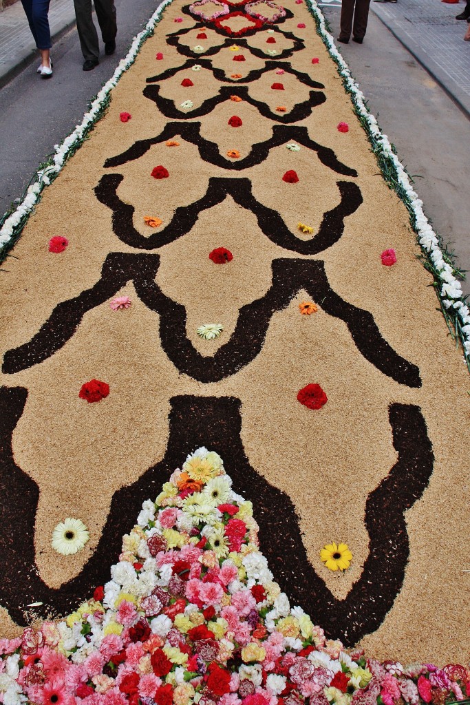 Foto: Alfombras de flores - La Garriga (Barcelona), España