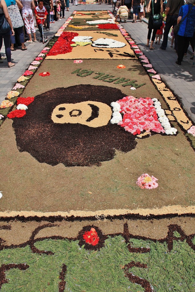 Foto: Alfombras de flores - La Garriga (Barcelona), España