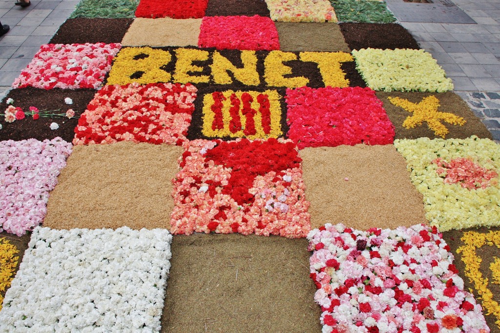 Foto: Alfombras de flores - La Garriga (Barcelona), España