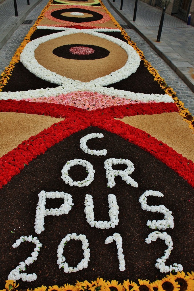 Foto: Alfombras de flores - La Garriga (Barcelona), España