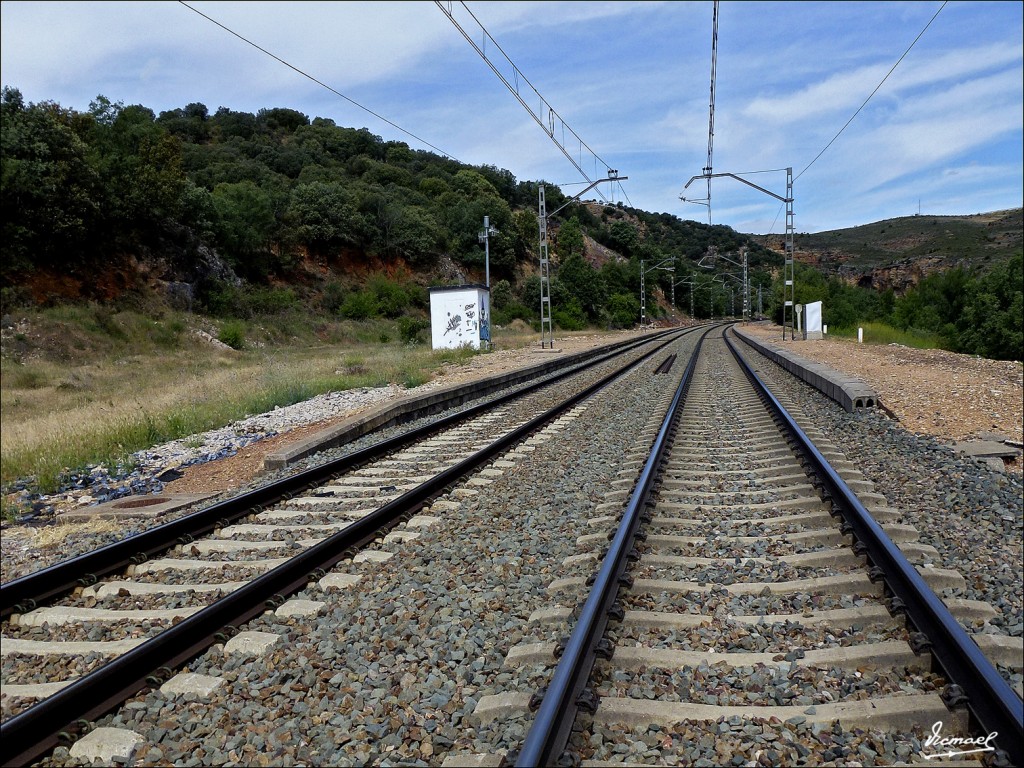 Foto: 120608-06 JUBERA, ESTACION - Jubera (Soria), España