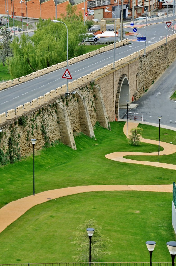 Foto: Salida de la ciudad - Viana (Navarra), España