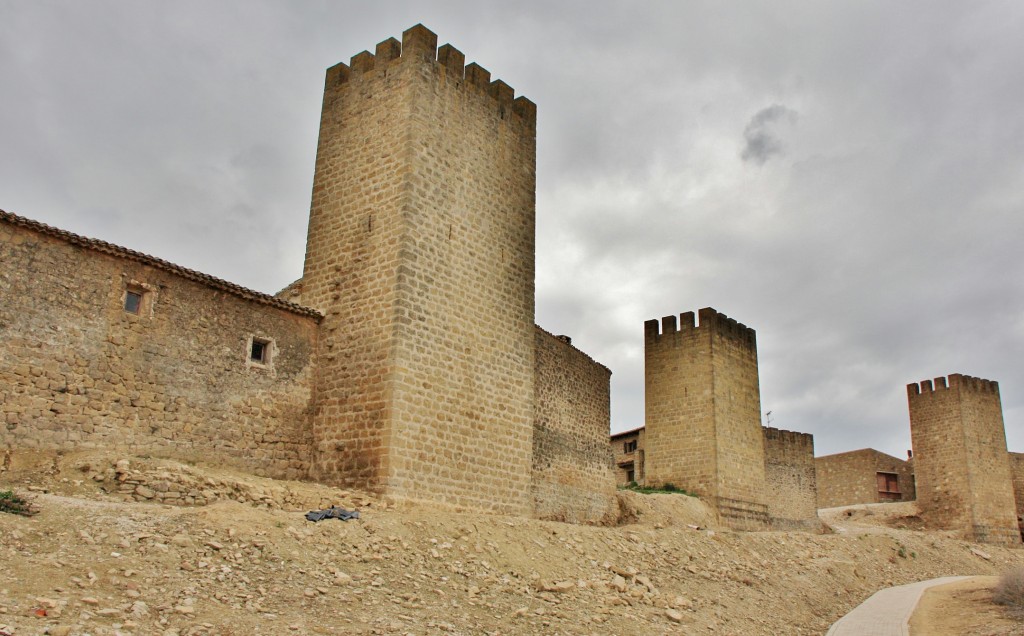 Foto: Murallas - Artajona (Navarra), España