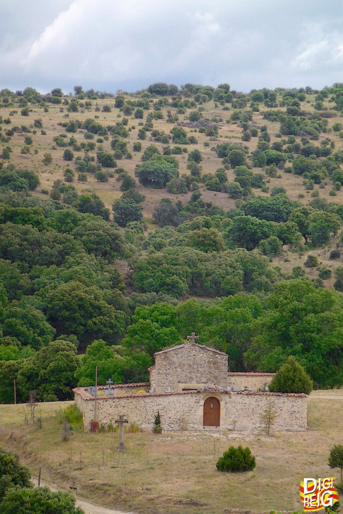 Foto: Cementerio desde el pueblo - Pedraza (Segovia), España