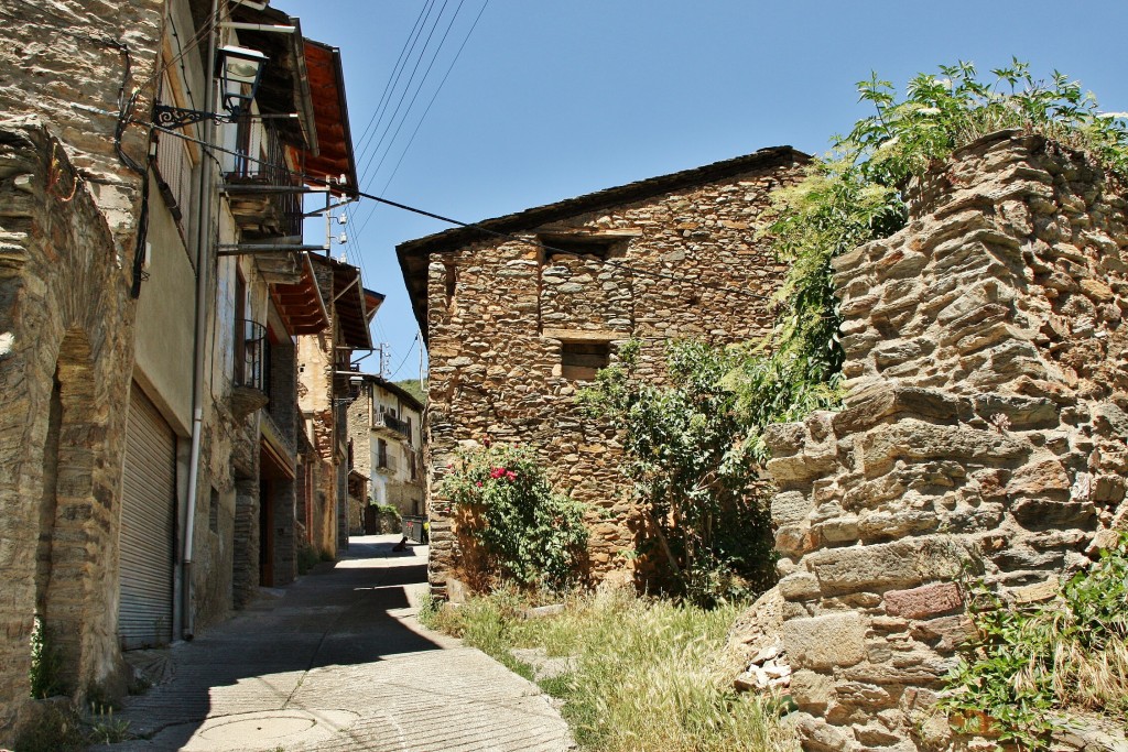 Foto: Vista del pueblo - Castellbò (Lleida), España