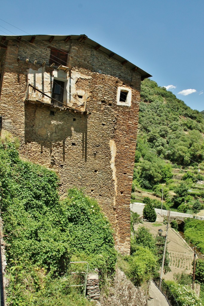 Foto: Vista del pueblo - Castellbò (Lleida), España