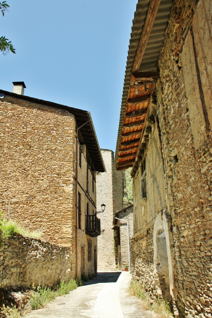 Foto: Vista del pueblo - Castellbò (Lleida), España