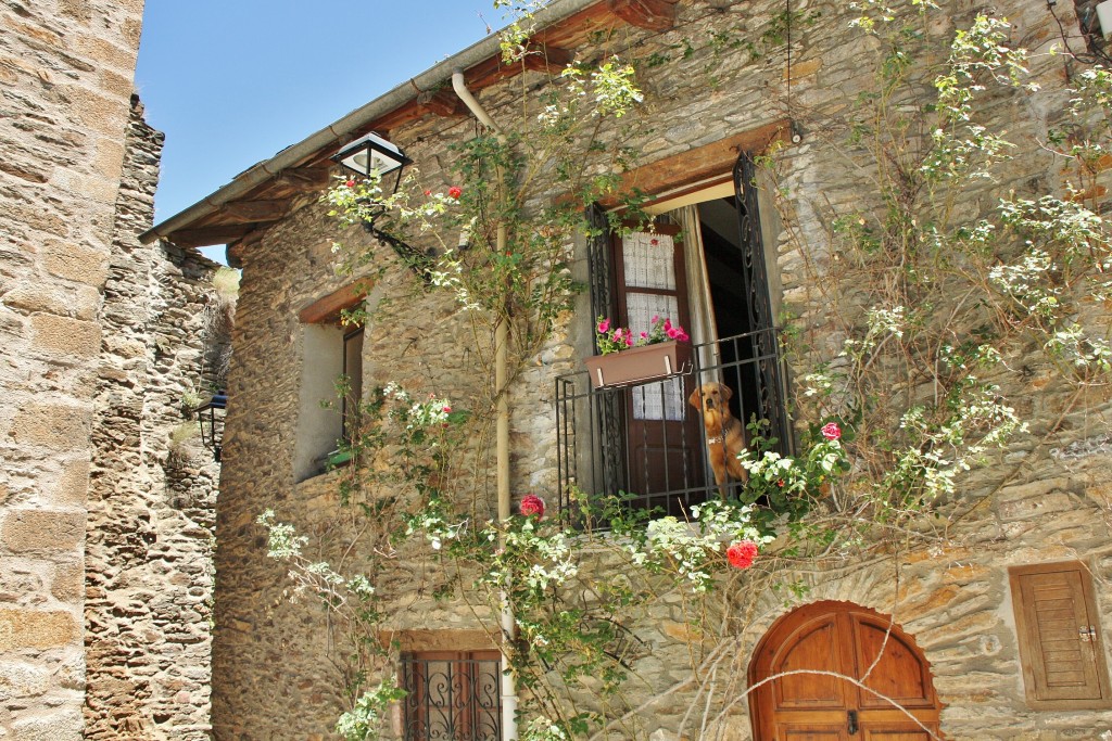 Foto: Vista del pueblo - Castellbò (Lleida), España