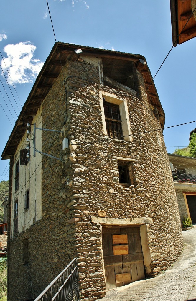 Foto: Vista del pueblo - Castellbò (Lleida), España