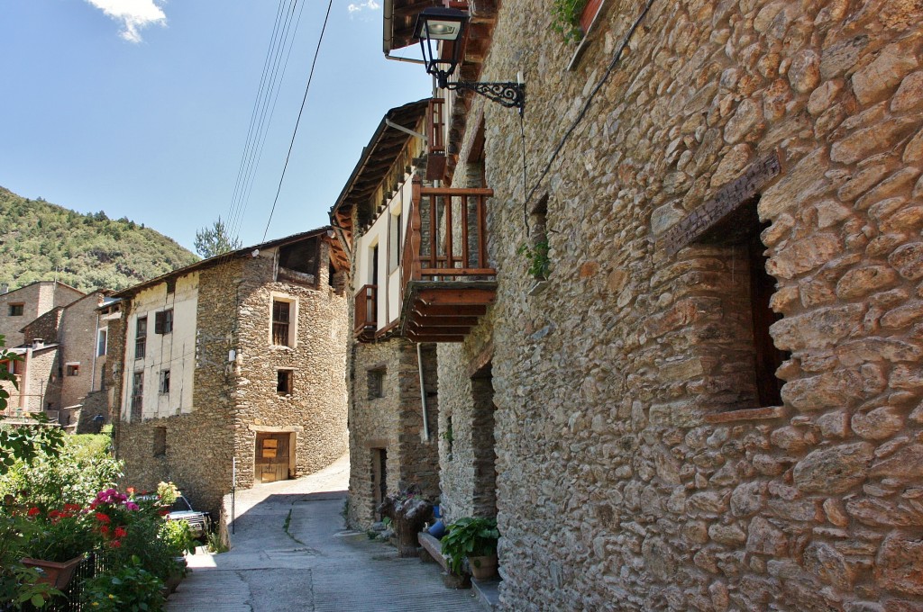 Foto: Vista del pueblo - Castellbò (Lleida), España