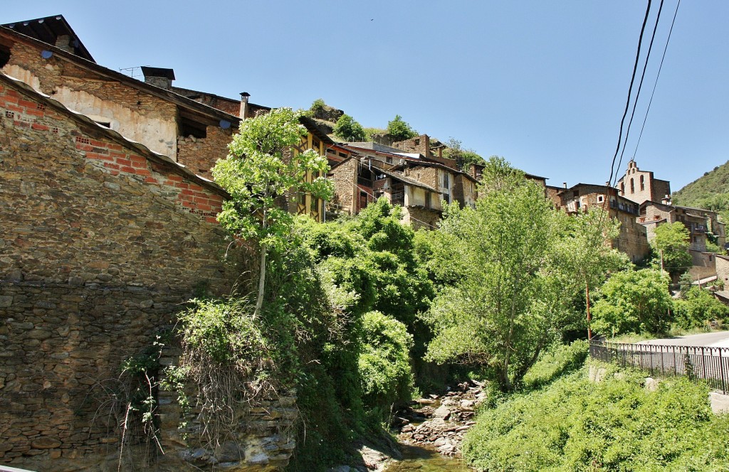 Foto: Vista del pueblo - Castellbò (Lleida), España