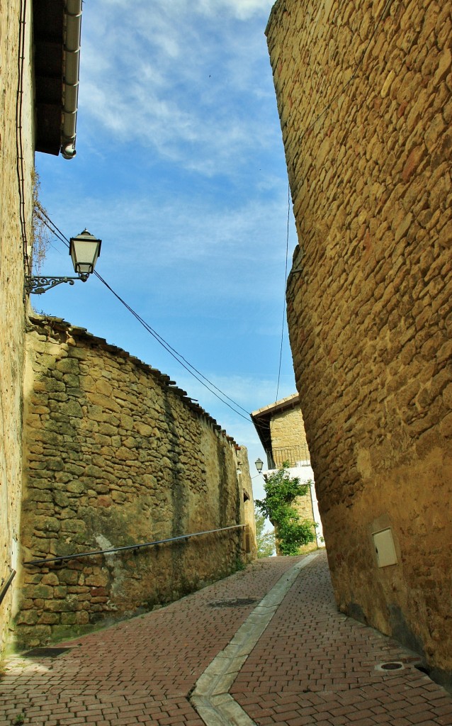 Foto: Centro histórico - San Martín de Unx (Navarra), España