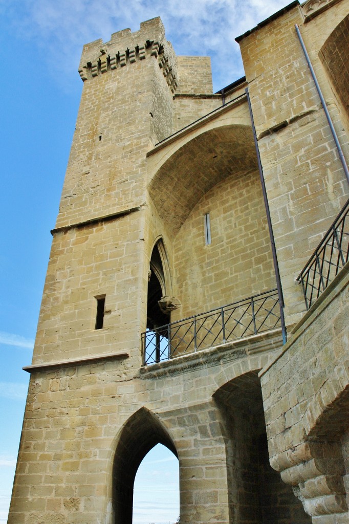 Foto: Iglesia fortaleza de Santa María - Ujué (Navarra), España