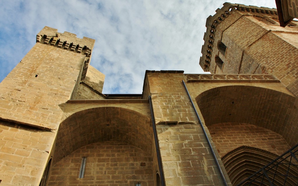 Foto: Iglesia fortaleza de Santa María - Ujué (Navarra), España