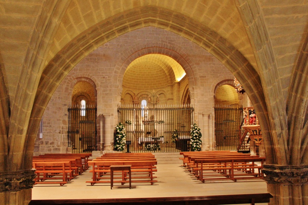 Foto: Iglesia fortaleza de Santa María - Ujué (Navarra), España