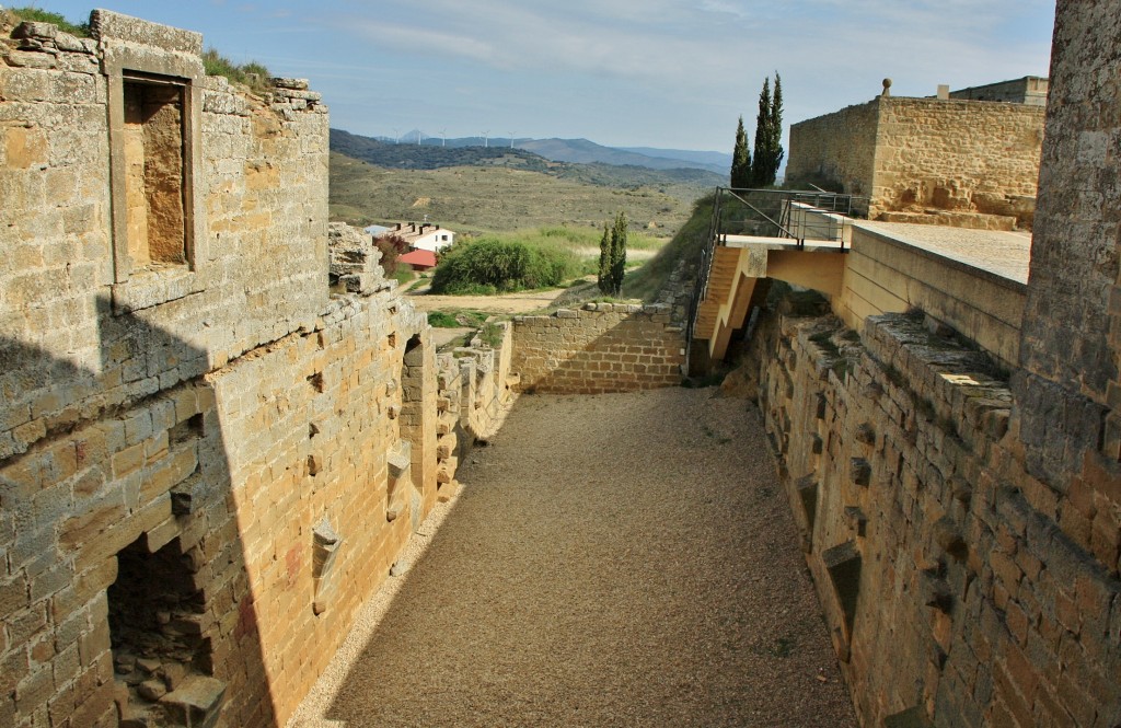 Foto: Iglesia fortaleza de Santa María - Ujué (Navarra), España