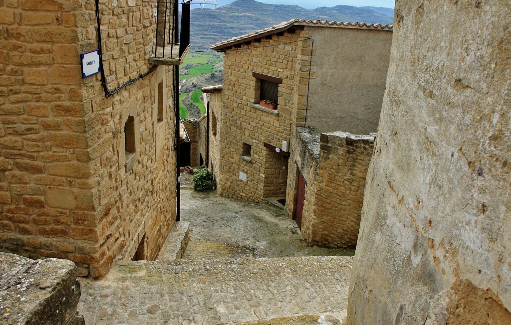 Foto: Centro histórico - Ujué (Navarra), España