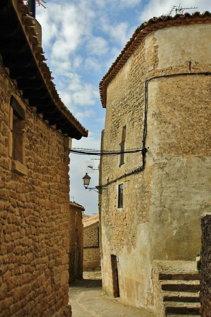 Foto: Iglesia fortaleza de Santa María - Ujué (Navarra), España