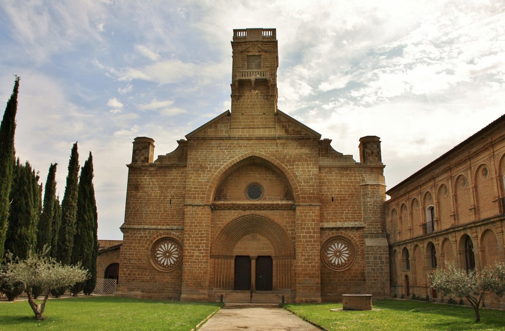 Foto: Monasterio de la Oliva - Carcastillo (Navarra), España