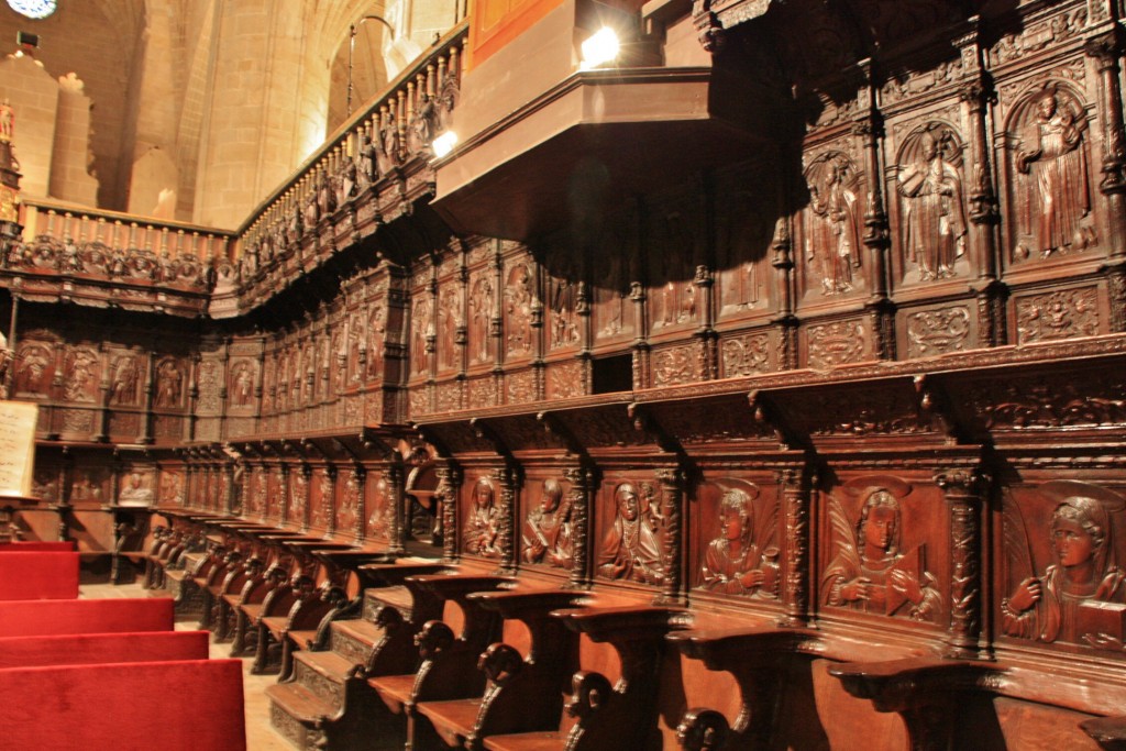 Foto: Coro de la catedral - Calahorra (La Rioja), España