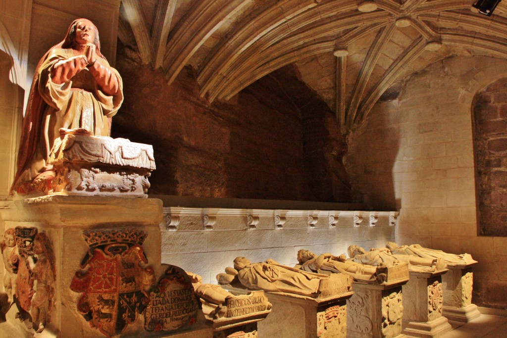 Foto: Panteón real del monasterio Sta. Mª la Real - Nájera (La Rioja), España