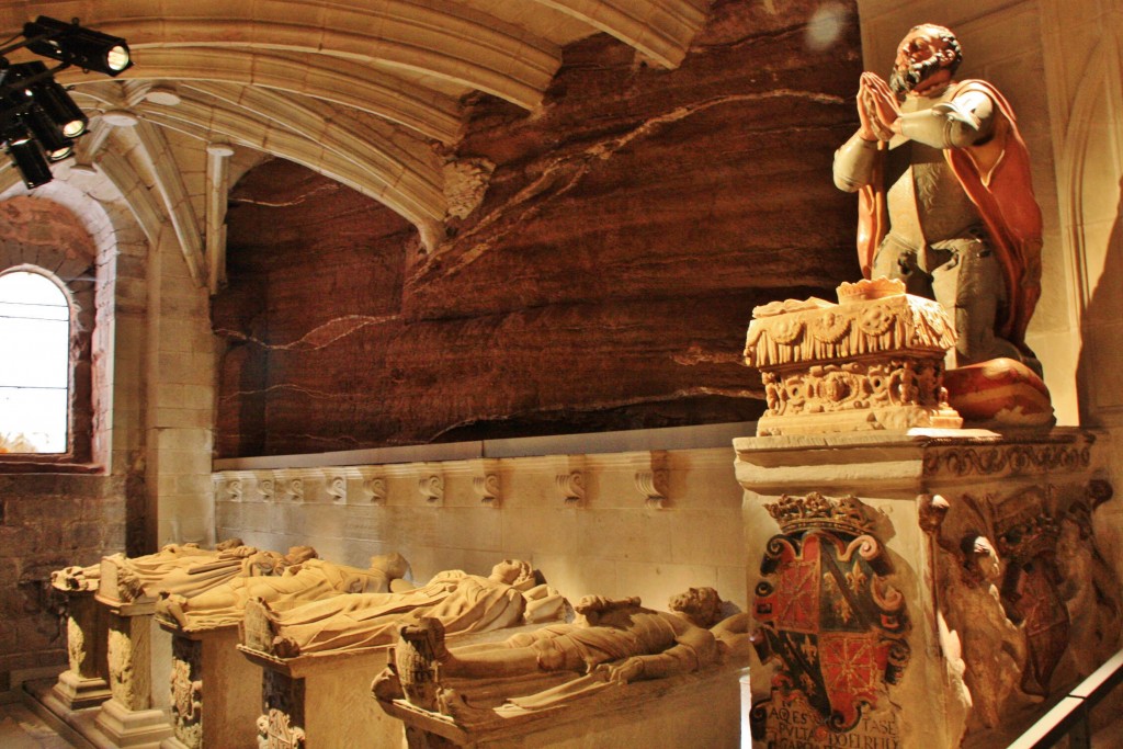 Foto: Panteón real del monasterio Sta. Mª la Real - Nájera (La Rioja), España