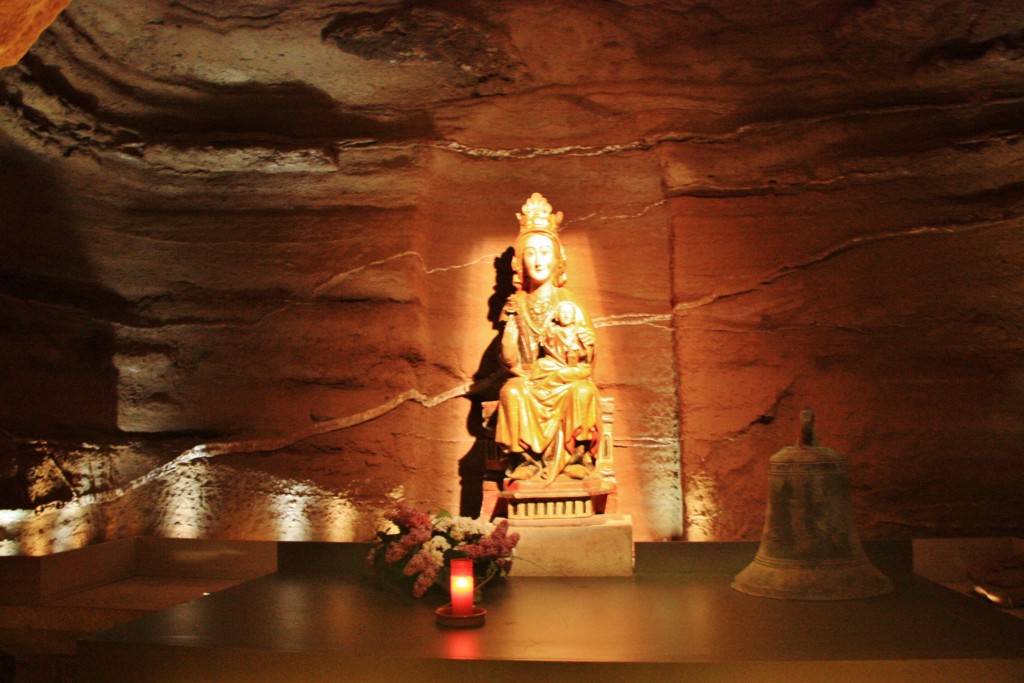 Foto: Cueva del monasterio de Sta. Mª. la Real - Nájera (La Rioja), España