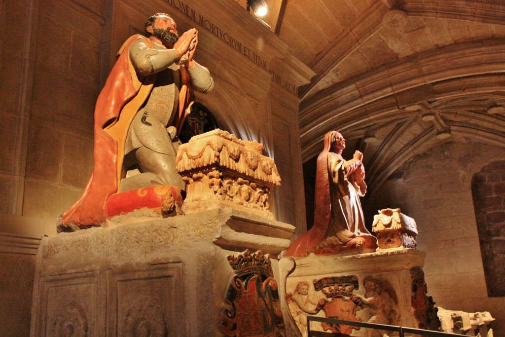 Foto: Panteón real del monasterio Sta. Mª la Real - Nájera (La Rioja), España