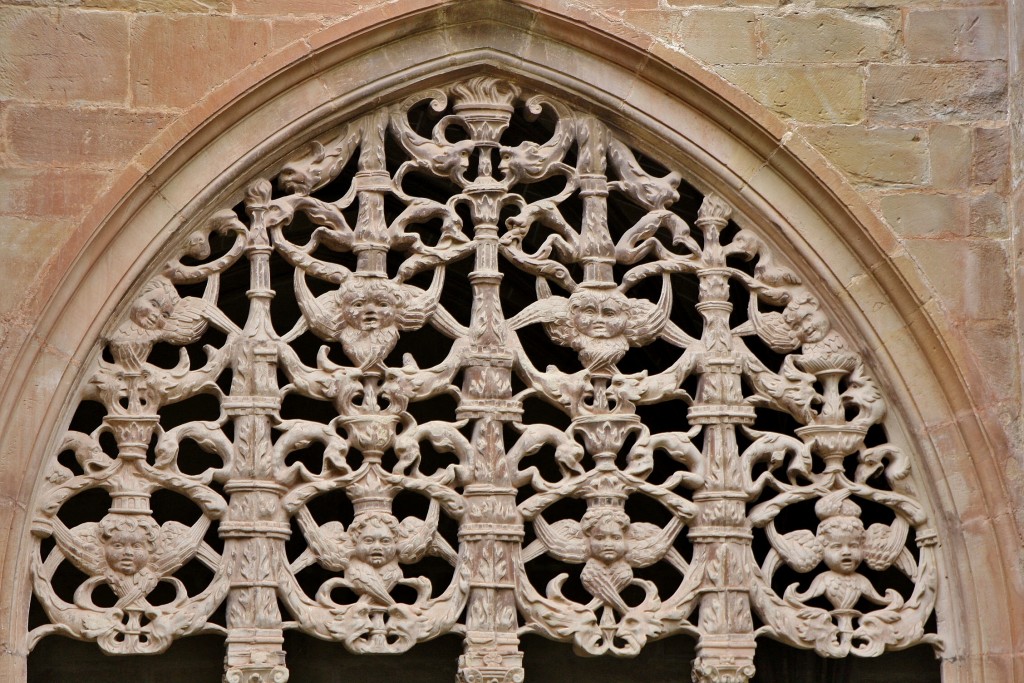 Foto: Claustro del monasterio de Santa María la Real - Nájera (La Rioja), España