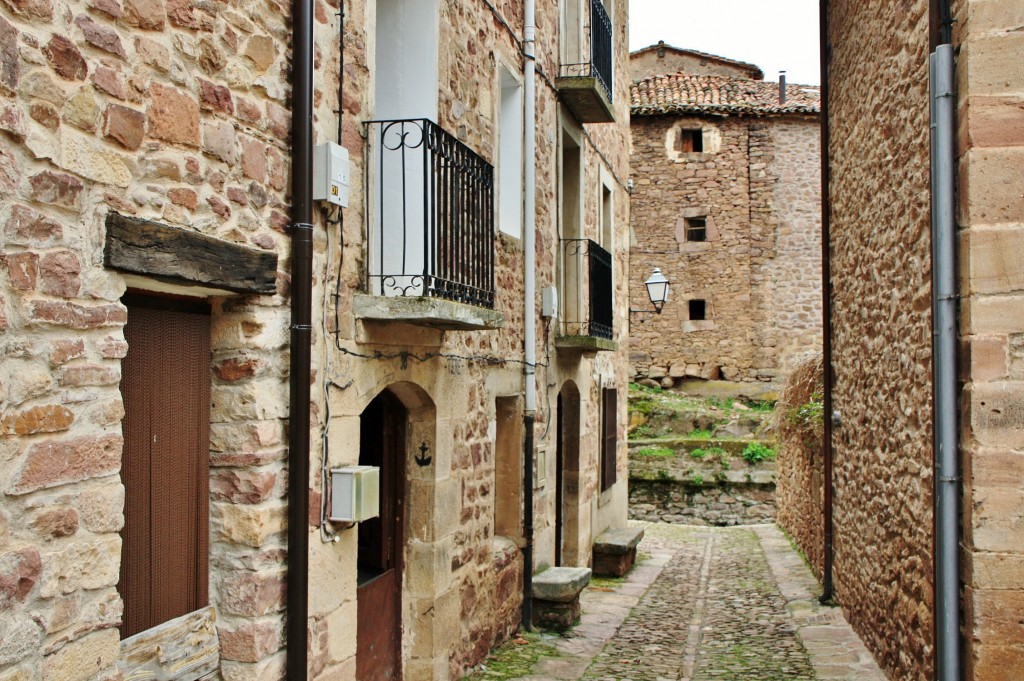 Foto: Vista del pueblo - Viniegra de Arriba (La Rioja), España