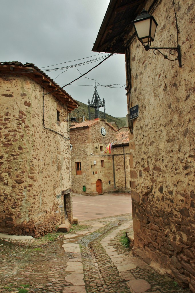 Foto: Vista del pueblo - Viniegra de Arriba (La Rioja), España