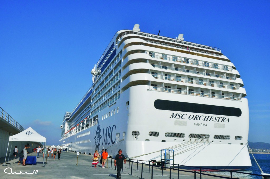 Foto: Crucero MSC - Ibiza (Illes Balears), España