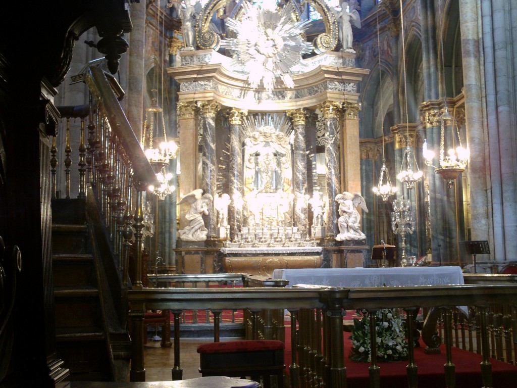 Foto: CATEDRAL.ALTAR MAYOR - Lugo (Galicia), España