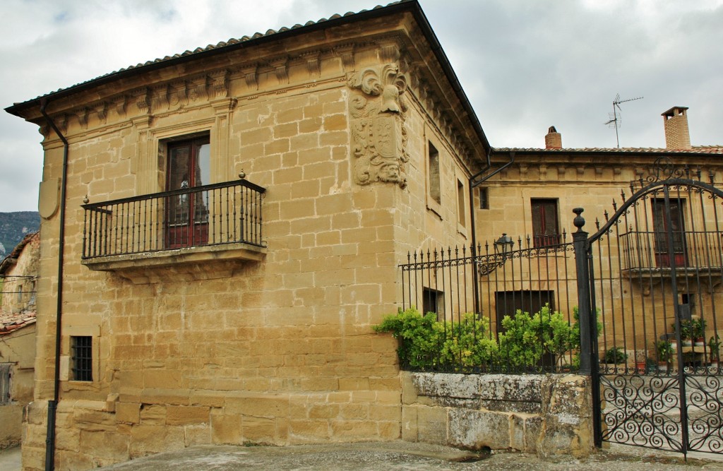 Foto: Vista del pueblo - Abalos (La Rioja), España