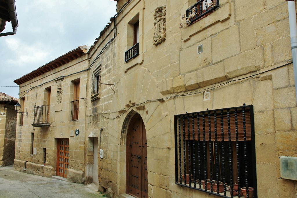 Foto: Vista del pueblo - Abalos (La Rioja), España