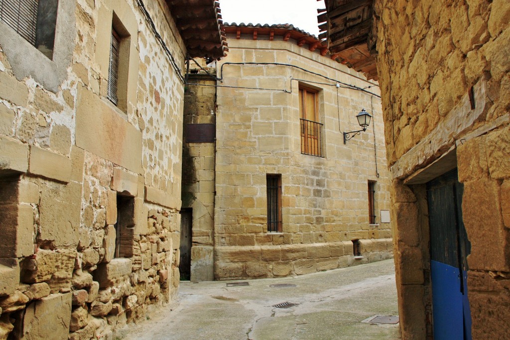 Foto: Vista del pueblo - Abalos (La Rioja), España