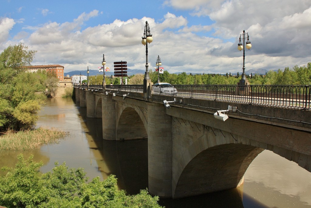 Foto: Puente de Piedra - Logroño (La Rioja), España